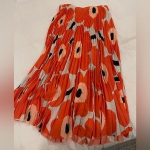 Women’s M Anthropology Pleated Skirt